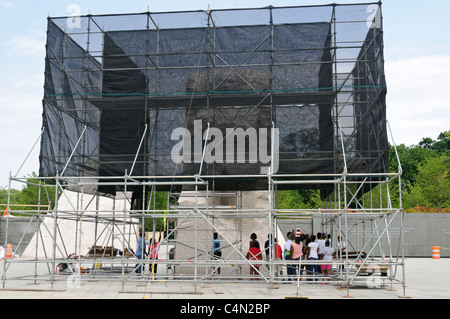 WASHINGTON DC, Stati Uniti d'America - La costruzione della Martin Luther King Jr. National Memorial sulle rive del bacino di marea a giugno 18, 2011. Foto Stock