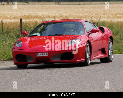 Rosso Ferrari F430 sportscar Foto Stock