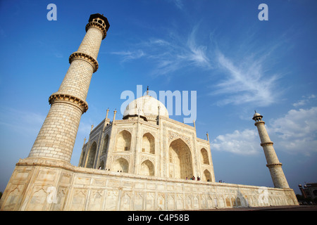 Taj Mahal, Agra, Uttar Pradesh, India Foto Stock