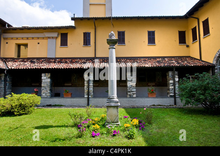 Convento della Madonna delle Lacrime, Convento della Madonna delle Lacrime, Dongo, lago di Como, Italia Foto Stock