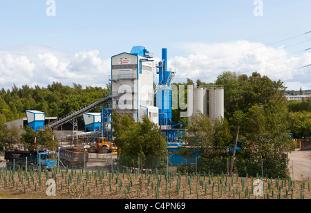 Pomeriggio Vista di Clydebridge cava in Laurino Foto Stock