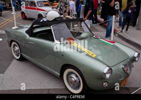 Un 1958 Fiat Abarth al 2011 Rodeo Drive Concours Foto Stock