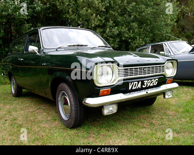 Classico Ford Escort mk1 station wagon, Bude car show, Cornwall, Regno Unito Foto Stock