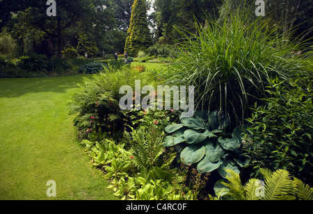 Il Beth Chatto e il giardino vivaio, Elmstead Market, Essex, Inghilterra Foto Stock