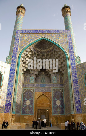 La Moschea Shah in Isfahan, Iran Foto Stock