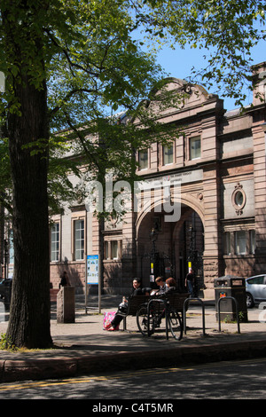 Ingresso a Robert Gordon's College, il Robert Gordon University di Aberdeen, Scozia Foto Stock