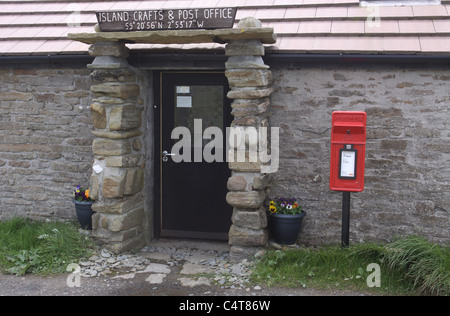 Post Office Papa Westray Isole Orcadi Scozia Maggio 2011 Foto Stock