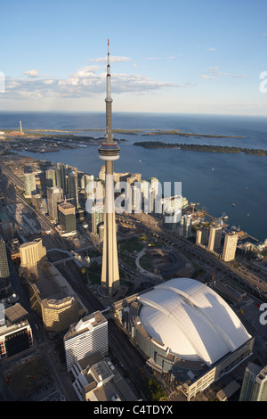 Skyline di Toronto, Ontario, Canada Foto Stock