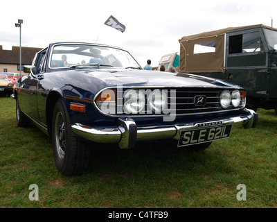 1972 Triumph Stag, Bude car show, Cornwall, Regno Unito Foto Stock