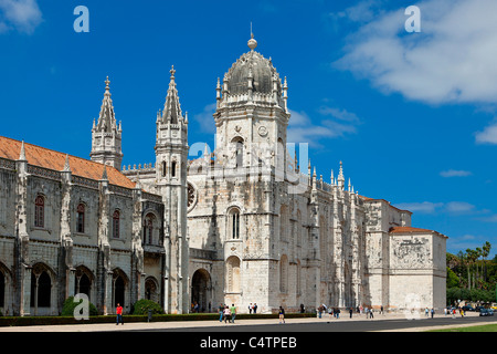 L'Europa, il Portogallo, il Mosteiro dos Jeronimos a Lisbona Foto Stock