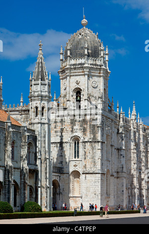 L'Europa, il Portogallo, il Mosteiro dos Jeronimos a Lisbona Foto Stock