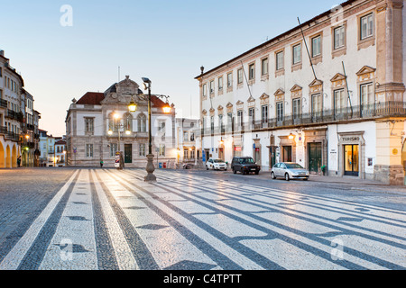 Evora ta Twilight, Europa, Portogallo Foto Stock