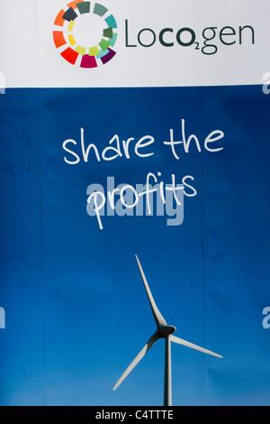 Energia verde stand commerciali presso il Royal Highland Show   Ingliston Edinburgh 2011, Scotland, Regno Unito Foto Stock