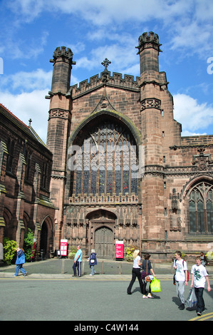 Cattedrale di Chester, Chester, Cheshire, Inghilterra, Regno Unito Foto Stock