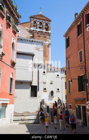 Campo San Maurizio, Venezia, Italia Foto Stock