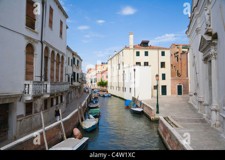 Campo Drio il cimitero, Rio de l'anzolo Rafael, Venezia, Italia Foto Stock