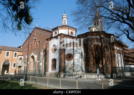 Chiesa di Sant'Eustorgio Milano Italia Foto Stock