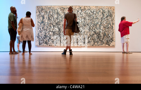 Uno: numero 31, 1950, Jackson Pollock, MOMA, Museum of Modern Art di New York City Foto Stock