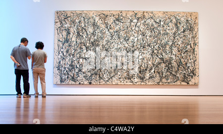 Uno: numero 31, 1950, Jackson Pollock, MOMA, Museum of Modern Art di New York City Foto Stock