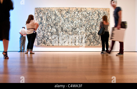 Uno: numero 31, 1950, Jackson Pollock, MOMA, Museum of Modern Art di New York City Foto Stock