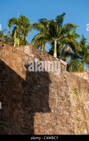 Puerto Rico,San Juan Vecchia,sezione di El Morro Fortezza Foto Stock