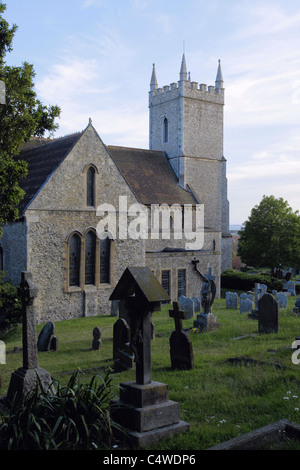 St Leonard Chiesa Hythe Kent Foto Stock