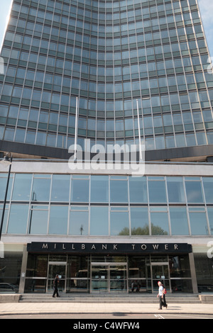 Millbank Tower, Millbank, London, Regno Unito. Foto Stock