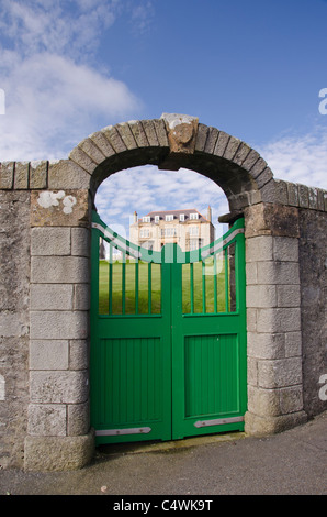 La Scozia, isole Shetland, Continentale, Lerwick. Anderson storico di alta scuola. Foto Stock