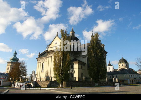 Zhovkva, Zolkiew, la cattedrale di San Lorenzo, 1606-1618, Lviv/Lvov, Oblast di Ucraina Occidentale Foto Stock