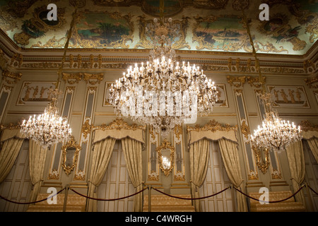 Sala da Ballo del Royal Casino di Murcia, Spagna Foto Stock