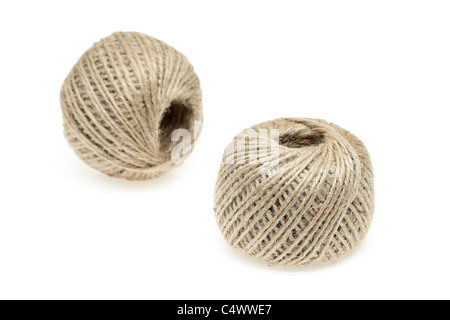 Bobina di spago di canapa Foto Stock