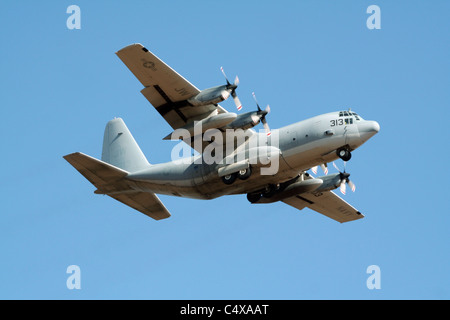 Marina degli Stati Uniti C-130 Hercules Foto Stock