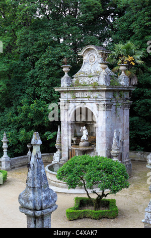 Nossa Senhora dos Remedios santuario, Lamego, Viseu, in Portogallo Foto Stock