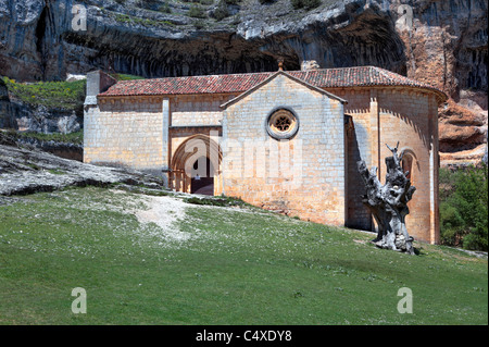 Chiesa di San Bartolomeo, Ucero , Soria Castiglia e Leon, Spagna Foto Stock