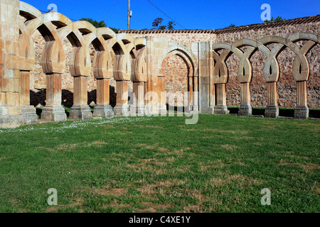 La chiesa romanica di San Juan de Duero (XII secolo), Soria Castiglia e Leon, Spagna Foto Stock