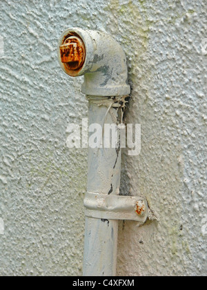 Close up di bere acqua tubo fornitore Pune, Maharashtra, India Foto Stock