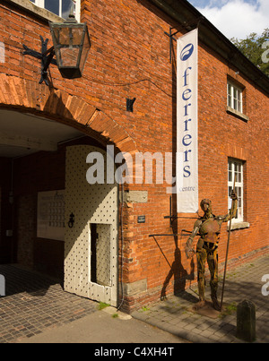 Ingresso al Ferrers Arte e Artigianato Centro, Staunton Harold, Ashby de la Zouch, Leicestershire, England, Regno Unito Foto Stock