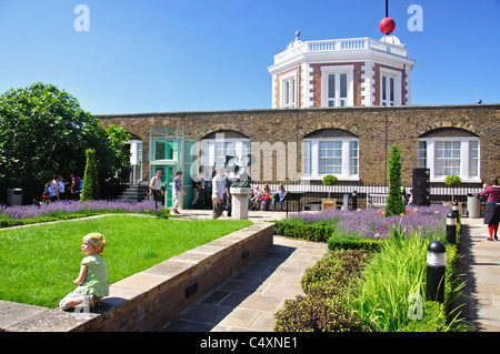 Flamsteed House e il tempo gallerie, Royal Observatory, Greenwich, Borough of Greenwich, Greater London, England, Regno Unito Foto Stock