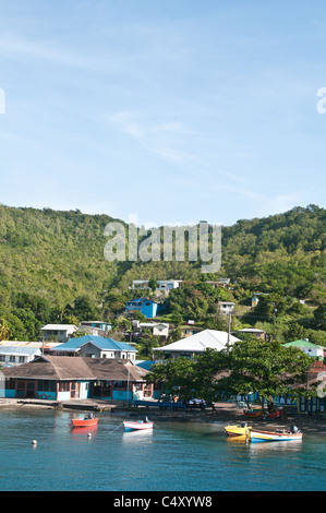 Port Elizabeth Bequia, Saint Vincent e Grenadine. Foto Stock