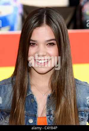 HAILEE STEINFELD CARS 2. PREMIERE HOLLYWOOD Los Angeles California USA 18 Giugno 2011 Foto Stock