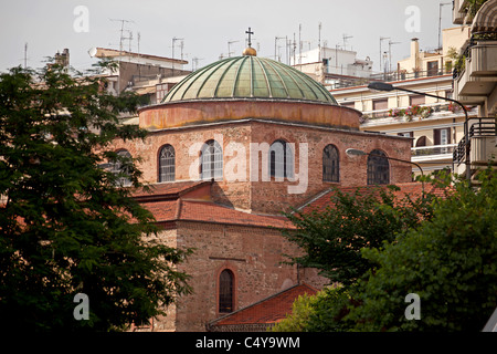 La chiesa di Hagia Sophia di Salonicco, Macedonia, Grecia Foto Stock