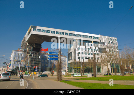 Stazione ferroviaria Westbahnhof in procinto di essere rinnovato e ricostruito a Vienna Austria Europa centrale Foto Stock