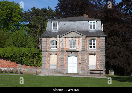 La Principessa Pavilion nel parco di Enghien, provincia di Hainaut, la Vallonia, Belgio, Europa Foto Stock