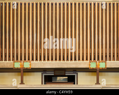 Unity Temple, Oak Park, Illinois, Frank Lloyd Wright Foto Stock