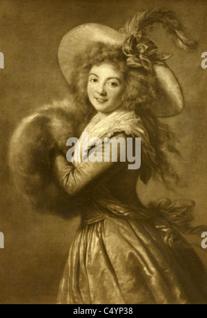 Elisabeth Vigee-Le Brun, Foto Stock