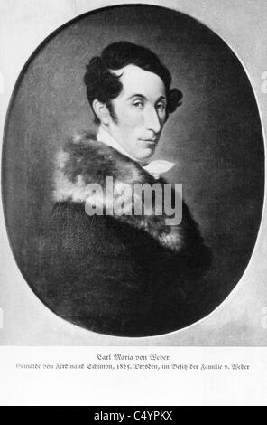 Carl Maria von Weber, Foto Stock