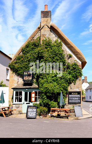 Il Royal Oak Pub di Cerne Abbas Dorset Foto Stock