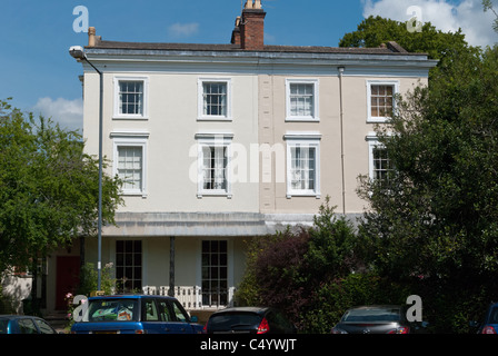 Regency città di Leamington Spa nel Warwickshire, Regno Unito Foto Stock