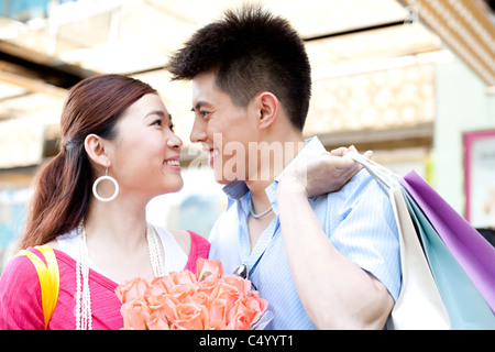 Coppie romantiche Foto Stock