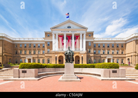 Bascom Hall, Madison, WI Foto Stock